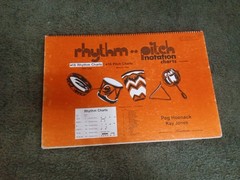 Vintage 1987 Rhythm Pitch Notation Carts Large Classroom Size Music Works OOAK