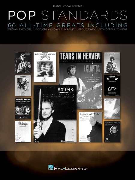 Pop Standards Sheet Music Piano Vocal Guitar SongBook NEW 000312653