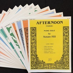 15 Piano Sheet Music Teaching Bundle Elementary & Intermediate Solo Collection