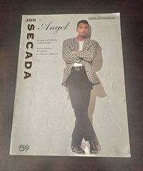 1991 Angel Jon Secada Sheet Music Piano R&B Collectible Good Condition