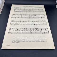 ADA Richer&rsquo;s A Little Hymnal For Piano Sheet Music Book M. Witmark & Sons