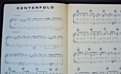Original 1981 « Centerfold » 7 page sheet Music by J. Giles Band Piano Vocal