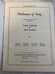 1934 Pathways of Song Witmark pub Volume Four -low Voice REVISED EDITION