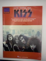 The Best of Kiss for Bass Guitar Bass Recorded Versions Paperback Music Book