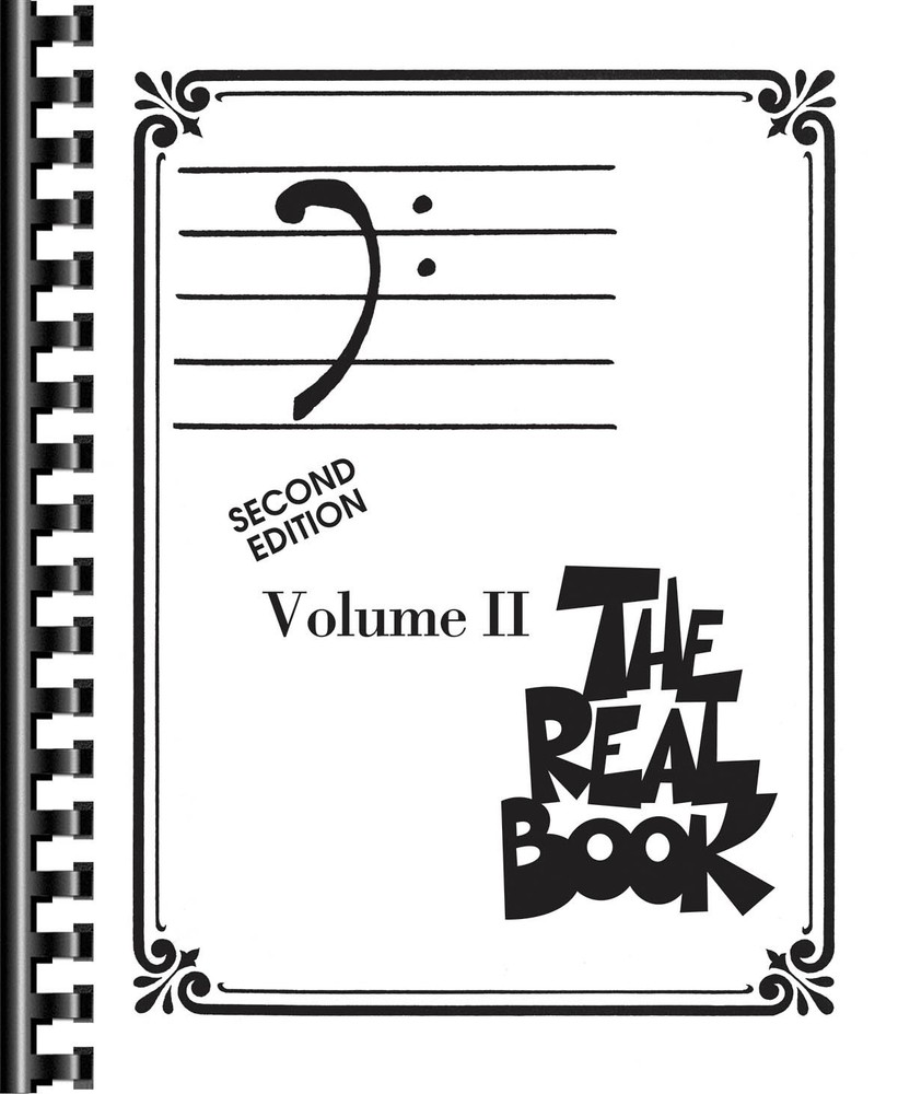 The Real Book Volume 2 2nd Edition Bass Clef Instruments Fake Jazz Sheet Music