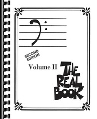 The Real Book Volume 2 2nd Edition Bass Clef Instruments Fake Jazz Sheet Music