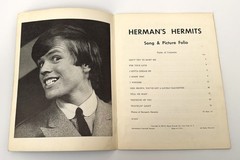 Vintage Herman’s Hermits Song & Picture Folio – 1965