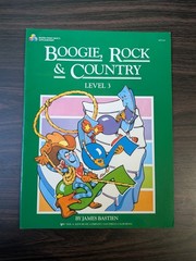 Boogie, Rock & Country Level 3 by James Bastien 1987 WP240 Sheet Music