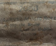 Marvel music Player piano roll #2056 Along The Rocky Road To Dublin song grant