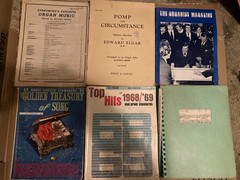 Lot of 37 All-Organ Sheet Music Books: Popular, Classical, Devotional, Standards