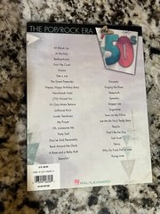 The Pop Rock Era 34 Classics From The 1950s Pop Rock Era