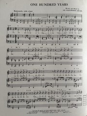 One Hundred Years (NANCY SINATRA) 1968 Pop/Rock Sheet Music Lee Hazlewood #69 US