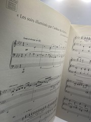 Vintage Debussy Les Soirs Illumines Charbon Piano Durand Sheet Music Italy