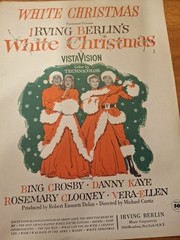 WHITE CHRISTMAS movie Irving Berlin Sheet Music Bing Crosby 1954