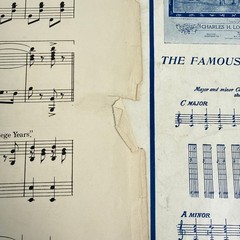 Antique Yale University Sheet Music Lot 1894 1901 Yale Boola Two-Step