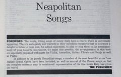 Neapolitan Songs Piano Guitar Ukulele Accordion Chord Names & Symbols No. 23