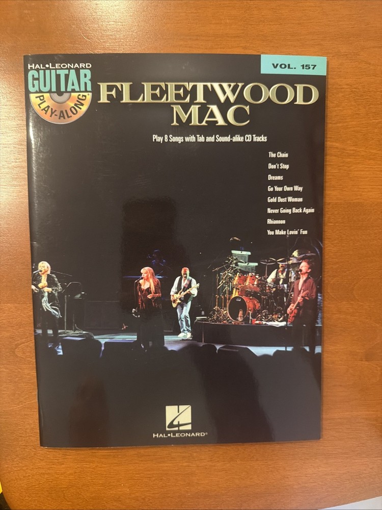 Fleetwood Mac Guitar Tab Songbook Guitar Play-Along Vol. 157 W/CD SEALED IN BOOK