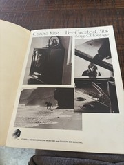 Carole King Her Greatest Hits: Songs Of Long Ago Piano/Vocal Songbook P0244SMX