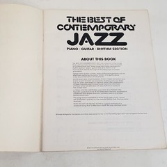 Vintage 1977 The Best Of Contemporary Jazz Sheet Music 10 Songs Songbook