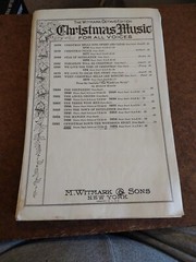 1928 M. Witmark & Sons « Christmas Dawn – The Wondrous Story » Sheet Music