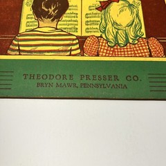 « Side by Side: A Piano Duet Book For Young Players » by Ella Ketterer 1940 USA
