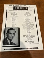 Vintage 1953 Sheet Music « If You Loved Me Truly » From Can-Can By Cole Porter