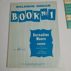 Vtg Lot of 4 1950-1960&rsquo;s Organ Sheet Music Books Produced by Various Publishers.