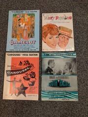 Ridiculously ENORMOUS Lot of 75+ Extremely Random Vintage Sheet Music and Books