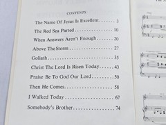 Scott Wesley Brown Songbook–Somebody&rsquo;s Brother, Piano Guitar, Sparrow 1986