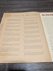 Vtg Book Classic Christmas Carols Songs Whitman 1952 Schulte Sheet Music Read