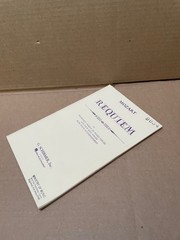 Mozart Requiem SATB Choral Sheet Music NEW 050324450