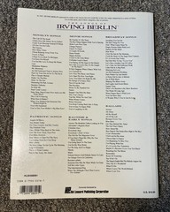 Irving Berlin 5 Songbooks: Ballads, Ragtime, Novelty, Broadway, Movies. 1981