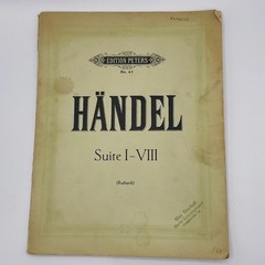 Antique Sheet Music Book Lot HAYDN LOEWE HANDEL Edition Peters Old ****READ