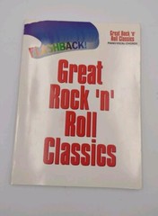 FLASHBACK GREAT ROCK &lsquo;N&rsquo; ROLL CLASSICS, Piano Vocal Chords SHEET MUSIC 1992