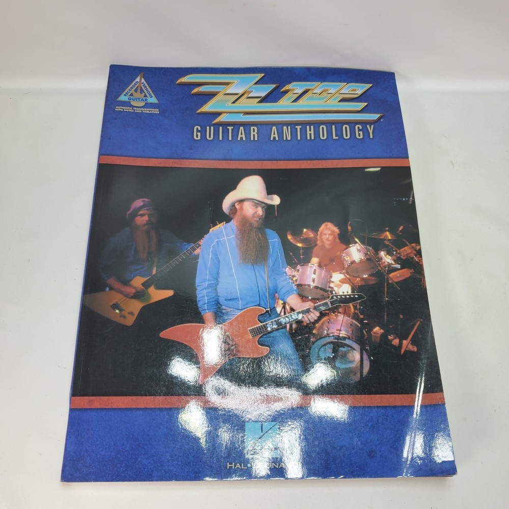 ZZ Top Guitar Anthology Book 2003 Song Note Recorded Versions Hal Leonard