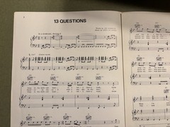 Seatrain 13 Questions Sheet Music Piano/Voice/Guitar Solo Rock Warner Bros.