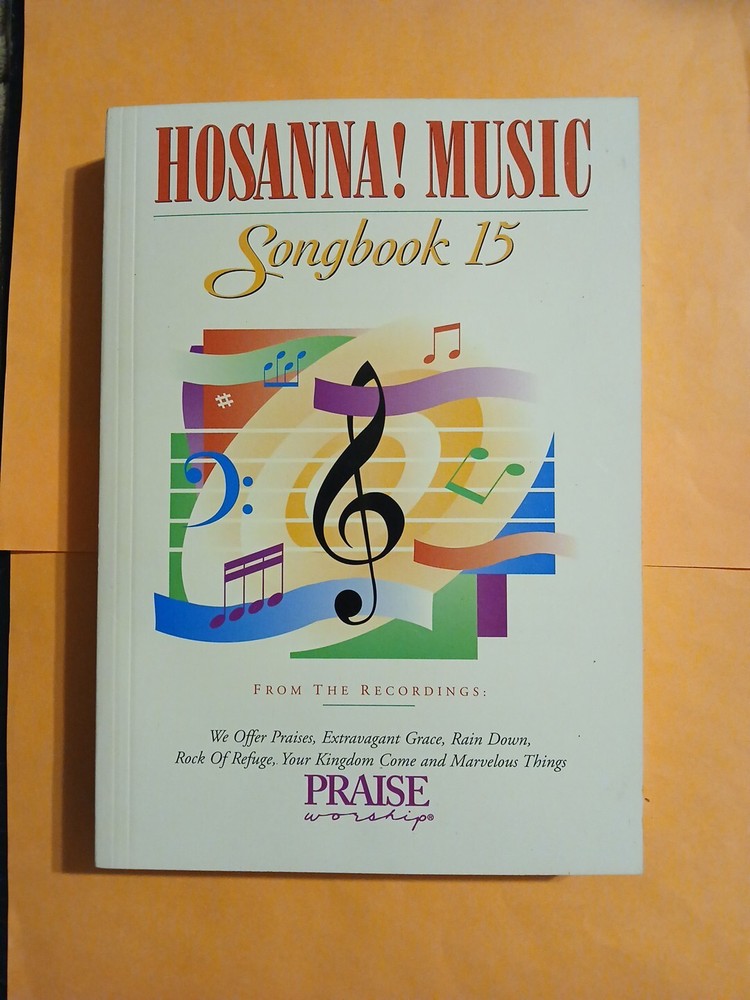 Hosanna! Music Songbook 15 Paperback Praise Worship