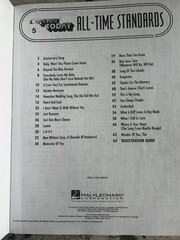 All-Time Standards by Hal Leonard, Revised EZ play 5 paperback
