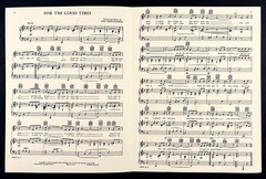 1968 For The Good Times Kristofferson Guitar Piano Vocal Vintage Sheet Music