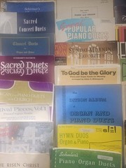 Lot of 36 Vintage Piano Organ Duet Music Books Collection