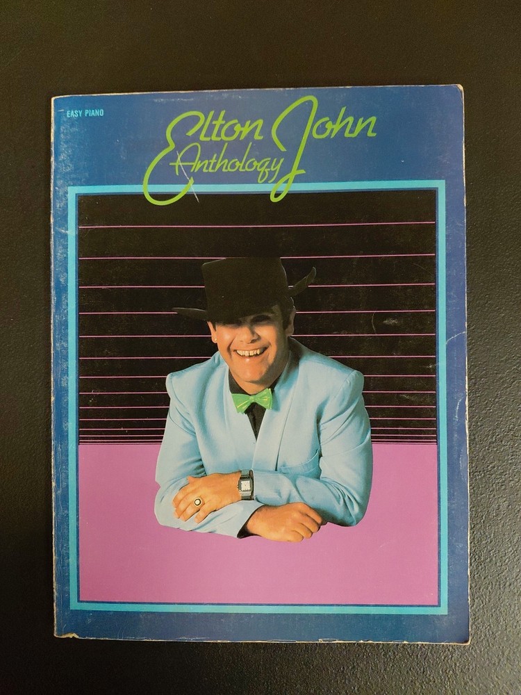 Elton John Anthology Song Book – Easy Piano Vocals Guitar Rock – Hal Leonard