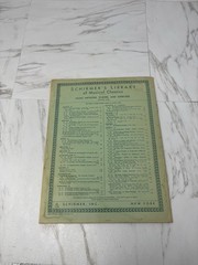VTG N. LOUISE WRIGHT TWELVE PRELUDES FOR THE PIANOFORTE; OPUS 25; SCHIRMER; 1915