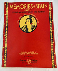 Memories of Spain Album: Spanish and Latin-American Song Successes Sheet Music