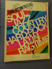 Set of 3 1970&rsquo;s piano books (show tunes/blues/piano rhythm pattern studies)