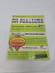20 ALL TIME HIT PARADERS #58 CHRISTMAS SONGS c/Flat Solos And Duets MUSIC BOOK