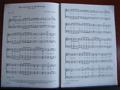 Rise Up Early in the Morning -2003 sheet music gospel – SATB vocal a cappella