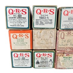 QRS Chrismas Player Piano Rolls – Choose Your Own