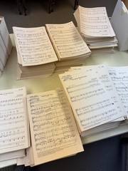 10lb Lot of Vintage Sheet Music Bundle 1950-1990s Gospel Hymns