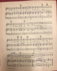 VTG Sheet Music Play To Me, Gypsy The Song I Love by Jimmy Kennedy & Karel Vacek