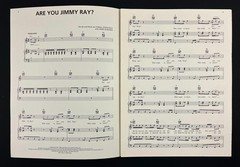 1998 Are You Jimmy Ray? Fitzpatrick Piano Vocal Guitar PolyGram VTG Sheet Music